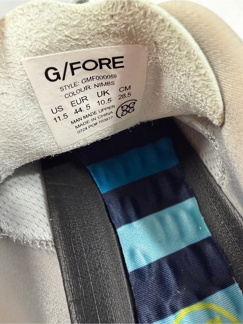 G/Fore Gallivan2R Camo Golf Shoe Sz 11.5 - Picture 7 of 7